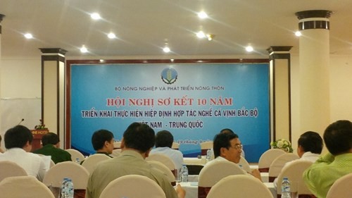 Sơ kết 10 năm thực hiện Hiệp định hợp tác nghề cá Việt Nam-Trung Quốc - ảnh 1